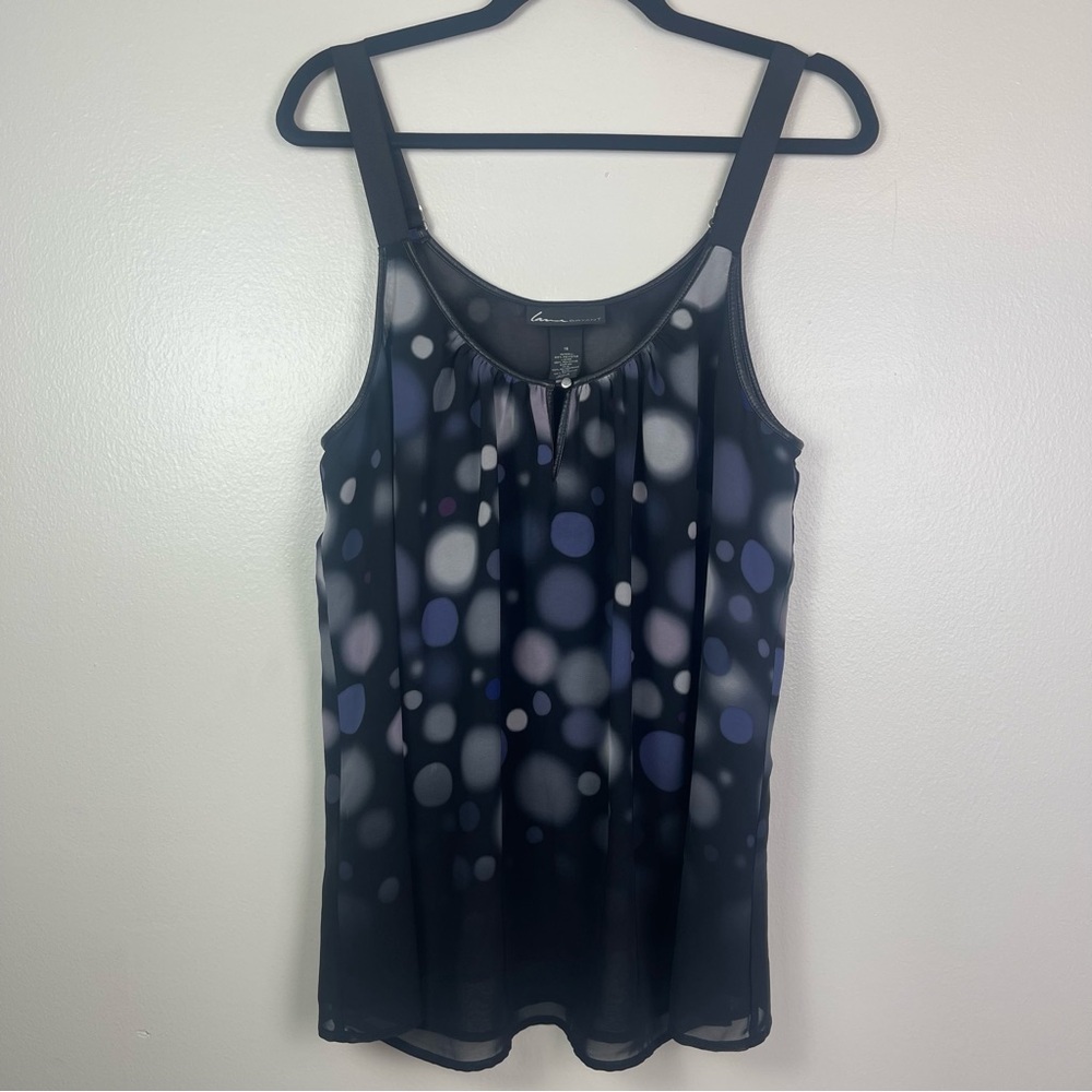 Lane Bryant Polka Dot Tank Top